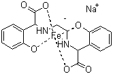 Ferrate(1-), [[a,a'-[1,2-ethanediyldi(imino-kN)]bis[2-(hydroxy-kO)benzeneacetato-kO]](4-)]-, sodium (1:1)