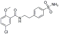 4-[2-(2-Methoxy-5-chlorobenzamido)ethyl]benzene sulfonamide