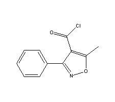 4-Isoxazolecarbonylchloride, 5-methyl-3-phenyl-