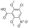 3-chloro-2,6-dimethoxy-5-nitrobenzoic acid