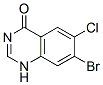 4(3H)-Quinazolinone,7-bromo-6-chloro-