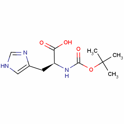L-Histidine,N-[(1,1-dimethylethoxy)carbonyl]-