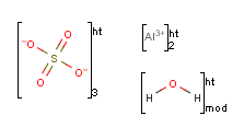 Dialuminum trisulfate hydrate