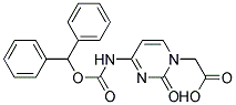 2-[4-(benzhydryloxycarbonylamino)-2-oxopyrimidin-1-yl]acetic acid