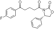 1-(4-fluorophenyl)-5-[(4S)-2-oxo-4-phenyl-1,3-oxazolidin-3-yl]pentane-1,5-dione