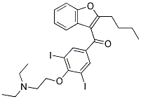 Methanone,(2-butyl-3-benzofuranyl)[4-[2-(diethylamino)ethoxy]-3,5-diiodophenyl]-