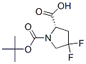 1,2-Pyrrolidinedicarboxylicacid, 4,4-difluoro-, 1-(1,1-dimethylethyl) ester, (2S)-