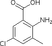 2-氨基-5-氯-3-甲基苯甲酸 20776-67-4 A151591-5G