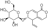 (5R-trans)-6-(β-D-glucopyranosyloxy)-5,6-dihydro-5-vinyl-1H,3H-pyrano[3,4-c]pyran-1-one
