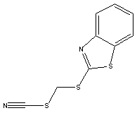 (2-benzothiazolylthio)methyl thiocyanate