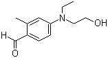 N-ethyl-N-hydroxyethyl-4-amino-2-methyl benzaldehyde