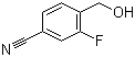 3-fluoro-4-(hydroxymethyl)benzonitrile
