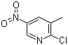 2-Chloro-5-nitro-3-picoline