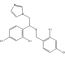 1H-Imidazole,1-[2-(2,4-dichlorophenyl)-2-[(2,4-dichlorophenyl)methoxy]ethyl]-
