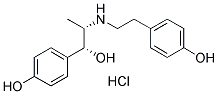 Benzenemethanol,4-hydroxy-a-[(1R)-1-[[2-(4-hydroxyphenyl)ethyl]amino]ethyl]-,hydrochloride (1:1), (aS)-rel-