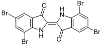 3H-Indol-3-one,5,7-dibromo-2-(5,7-dibromo-1,3-dihydro-3-oxo-2H-indol-2-ylidene)-1,2-dihydro-
