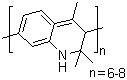 poly(1,2-dihydro-2,2,4-trimethyl-quinoline)