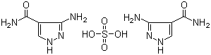 3-Aminopyrazole-4-Carboxamide Hemisulfate