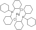 dichloropalladium;tricyclohexylphosphane