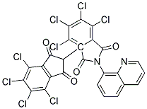3,4,5,6-tetrachloro-N-[2-(4,5,6,7-tetrachloro-2,3-dihydro-1,3-dioxo-1H-inden-2-yl)-8-quinolyl]phthalimide