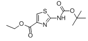 ethyl 2-(tert-butoxycarbonylamino)thiazole-4-carboxylate