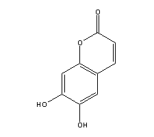 Esculetin； 6,7-Dihydroxycoumarin; Cichorigenin