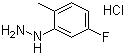 Hydrazine,(5-fluoro-2-methylphenyl)-, hydrochloride (1:1)