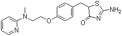 4(5H)-Thiazolone, 2-Amino-5-[[4-[2-(methyl-2-Pyrid...
