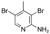 2-AMINO-3,5 DIBROMO-4-METHYL PYRIDINE