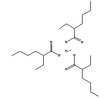 Chromium 2-ethylhexanoate, 70% in white spirit, 7.5% wt/wt Cr
