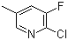 2-Chloro-3-fluoro-5-methylpyridine