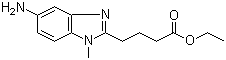 1H-Benzimidazole-2-butanoicacid, 5-amino-1-methyl-, ethyl ester