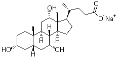胆酸钠 (3α,5β,7α,12α)-3,7,12-三羟基胆(甾)烷-24-酸单钠盐 25g