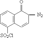 Naphthoquinonediazidosulfonylchloride;