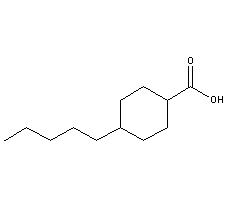 trans-4-n-Pentylcyclohexanecarboxylic acid