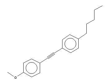 Benzene, 1-Methoxy-4-[2-(4-Pentylphenyl)ethynyl]-