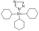 1H-1,2,4-Triazole,1-(tricyclohexylstannyl)-