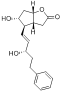 (3aR,4R,5R,6aS)-5-hydroxy-4-[(3S)-3-hydroxy-5-phenylpent-1-enyl]-3,3a,4,5,6,6a-hexahydrocyclopenta[b]furan-2-one
