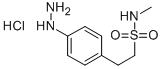 4-Hydrazino-N-methylbenzeneethanesulfonamide hydrochloride