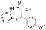 (2S-cis)-2,3-dihydro-3-hydroxy-2-(4-methoxyphenyl)-1,5-benzothiazepin-4(5H)-one