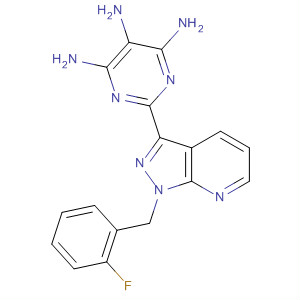 4,5,6-Pyrimidinetriamine,2-[1-[(2-fluorophenyl)methyl]-1H-pyrazolo[3,4-b]pyridin-3-yl]-