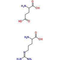L-arginine L-glutamate crystalline