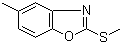 2-Methylthio-5-methylbenzoxazole