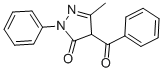 3H-Pyrazol-3-one,4-benzoyl-2,4-dihydro-5-methyl-2-phenyl-