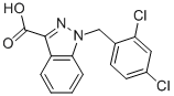 1-[(2,4-Dichlorophenyl)methyl]-1H-indazole-3-carboxylic acid
