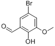 5-溴-2-羟基-3-甲氧基苯甲醛 CAS号:5034-74-2  现货