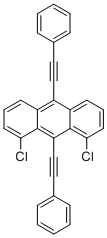 1,8-Dichloro-9,10-bis(phenylethynyl) anthracene