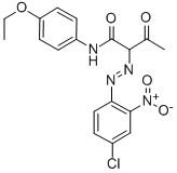 Butanamide,2-[2-(4-chloro-2-nitrophenyl)diazenyl]-N-(4-ethoxyphenyl)-3-oxo-
