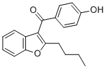 Methanone,(2-butyl-3-benzofuranyl)(4-hydroxyphenyl)-