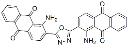 9,10-Anthracenedione,2,2'-(1,3,4-oxadiazole-2,5-diyl)bis[1-amino-